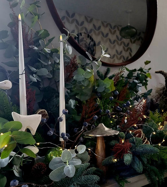 CHRISTMAS WAX CLAMSHELLS